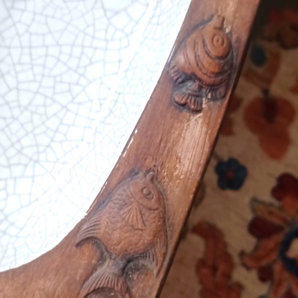 Wooden Fish Sculptures - Natural Brown - Picture 9 of 16